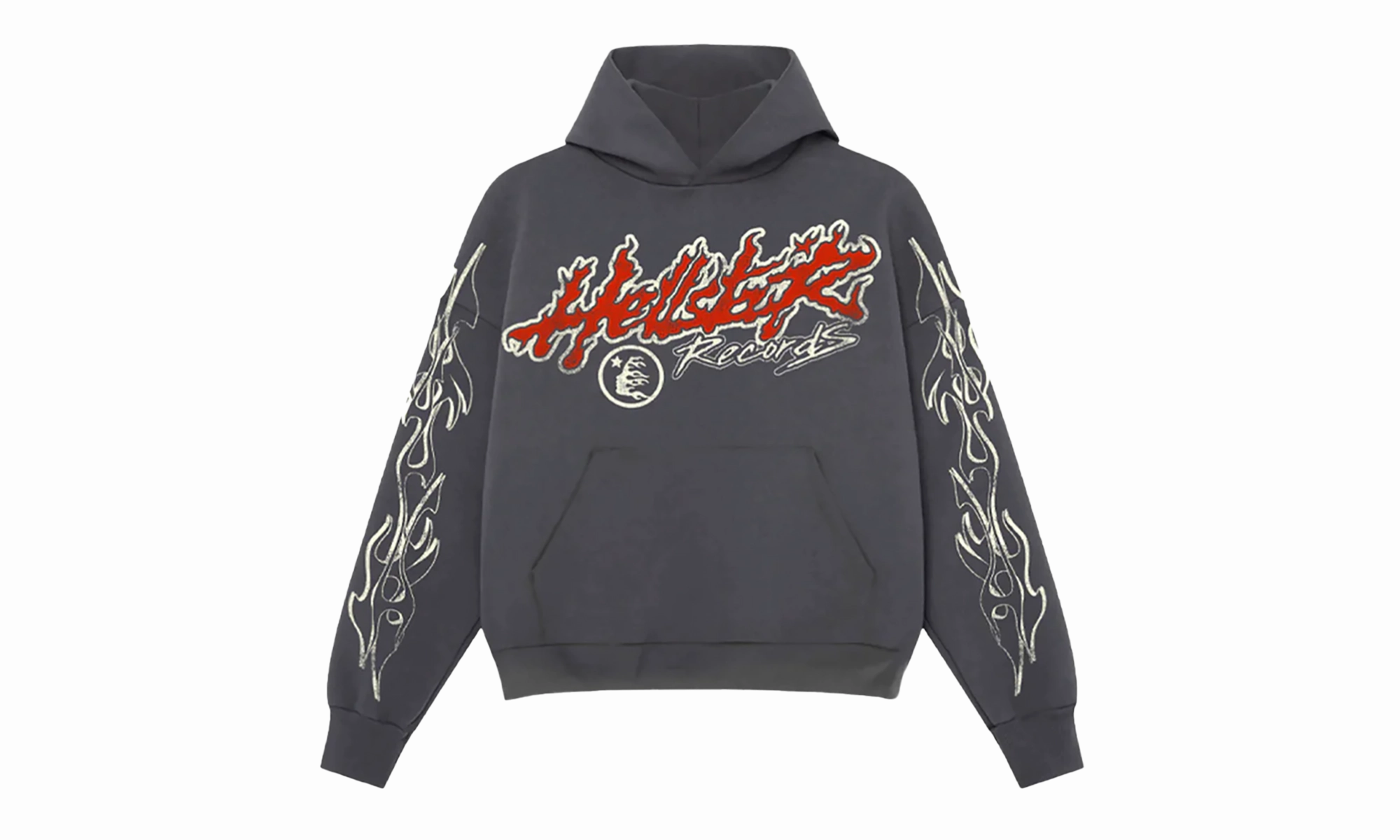 Records Tour Hoodie "Faded Black"