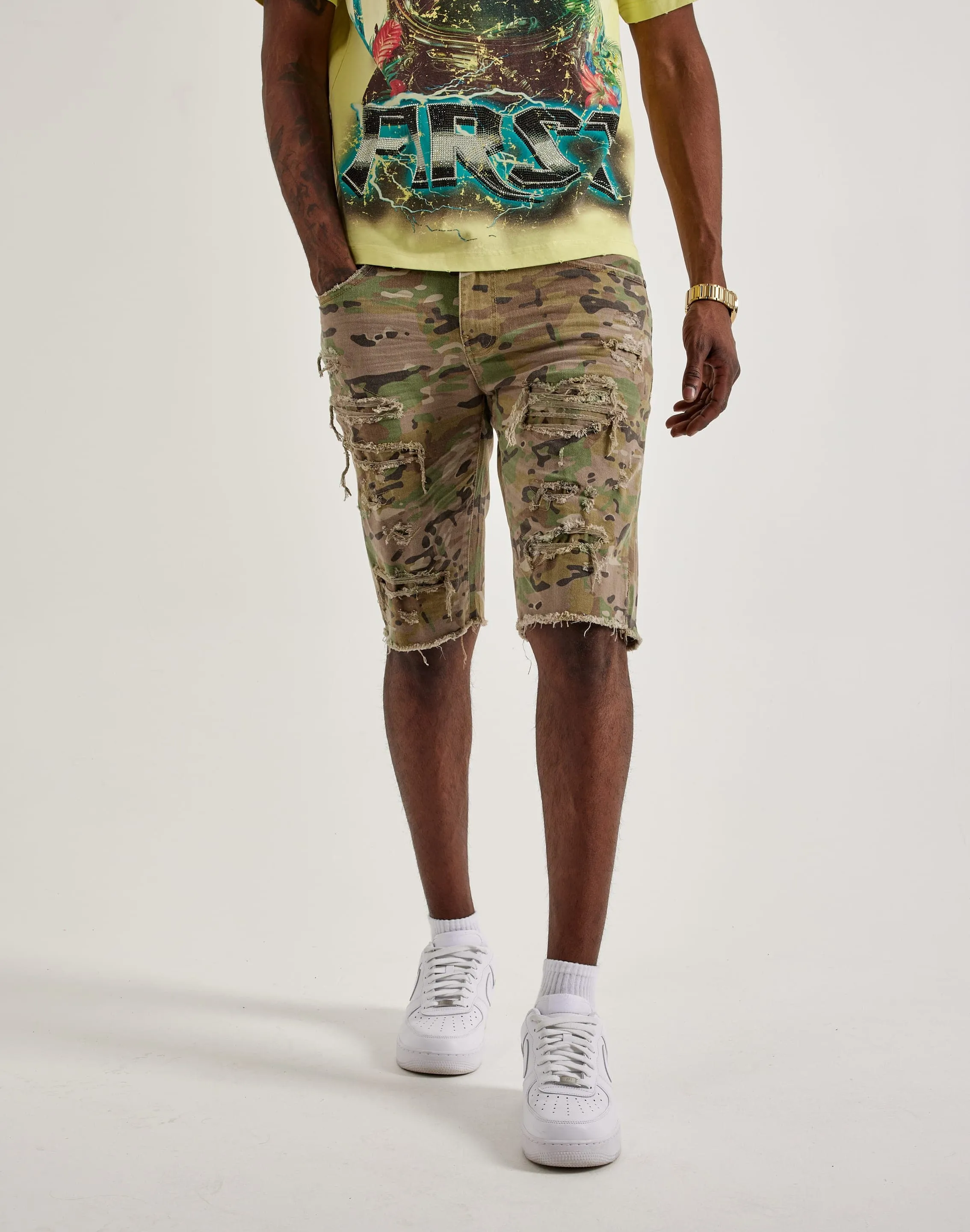 Jordan Craig Basic Denim Shorts Retro cool