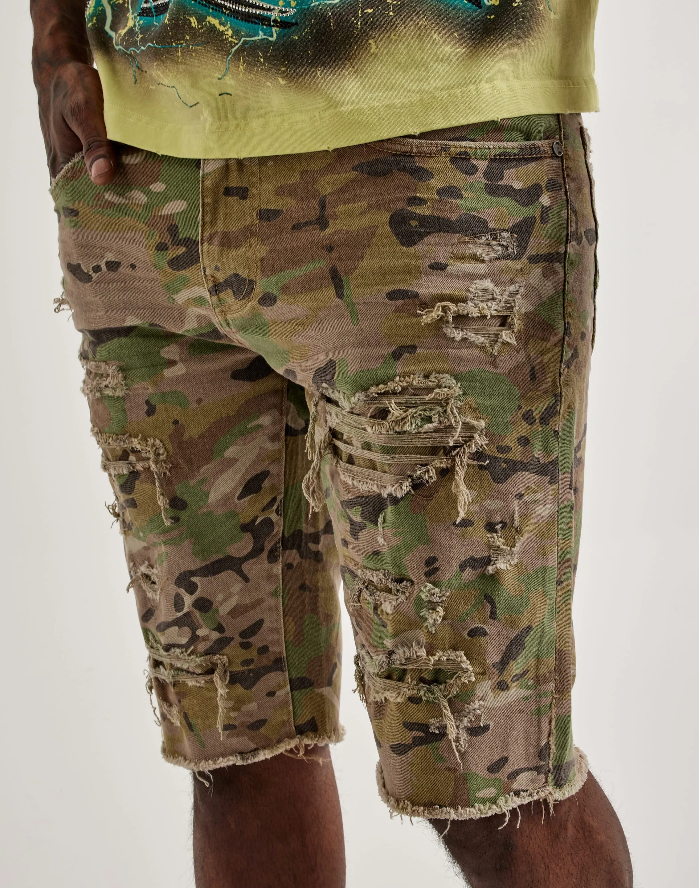 Royal Ease Jordan Craig Basic Denim Shorts
