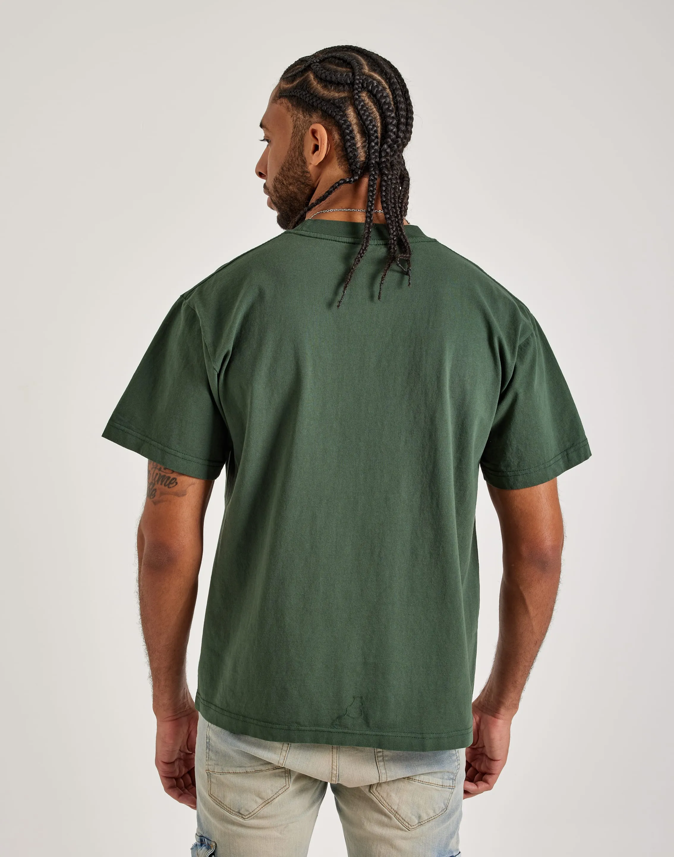 Market Smiley Head In The Game Tee Water Soul DoubleStitchReinforcement