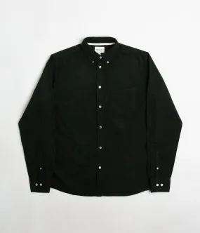 Flexible Knit Holiday Special Norse Projects Anton Organic Flannel Shirt - Dark Green