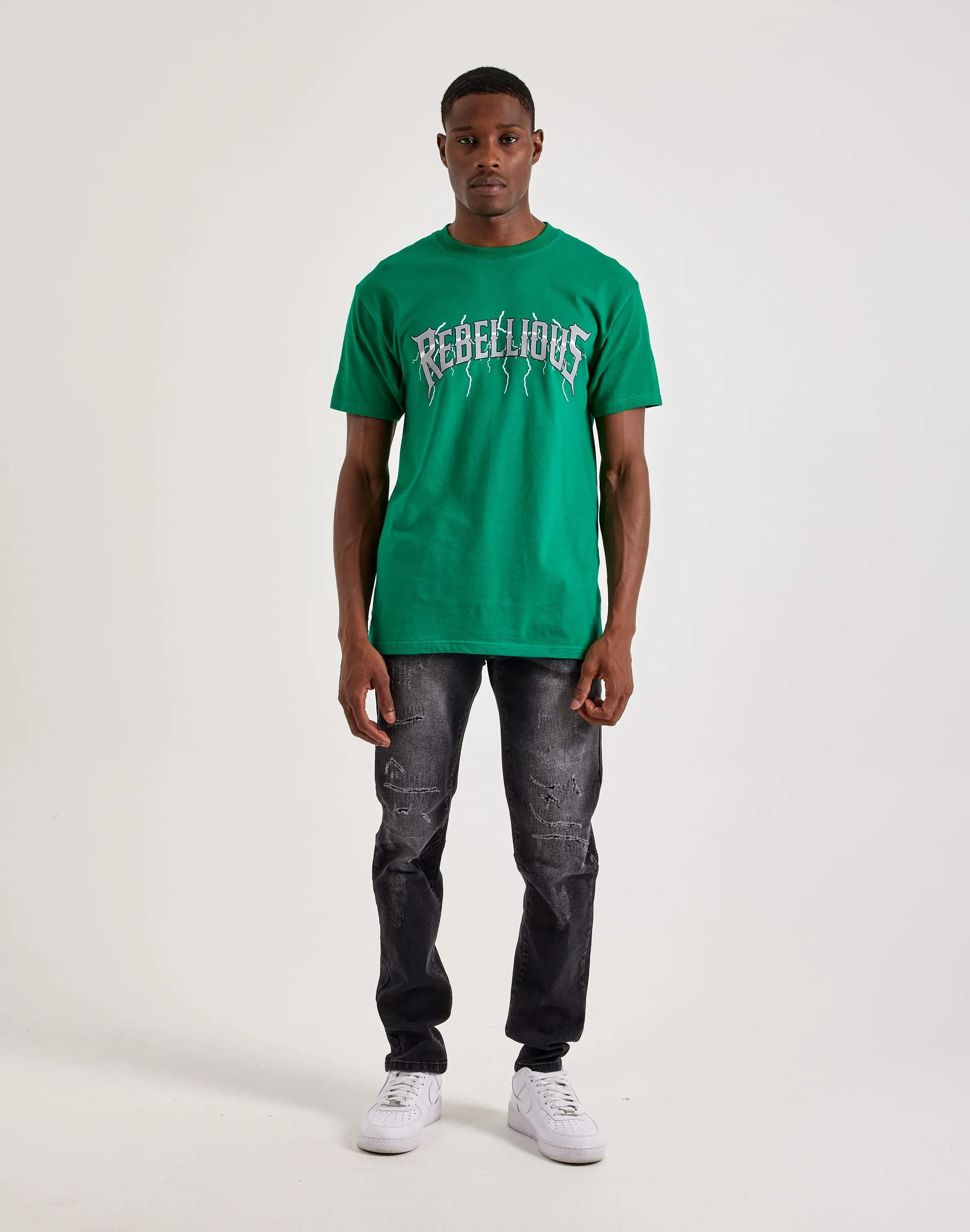 HypoallergenicMaterial AbrasionFree Edging BMG Rebellious Eagle Tee