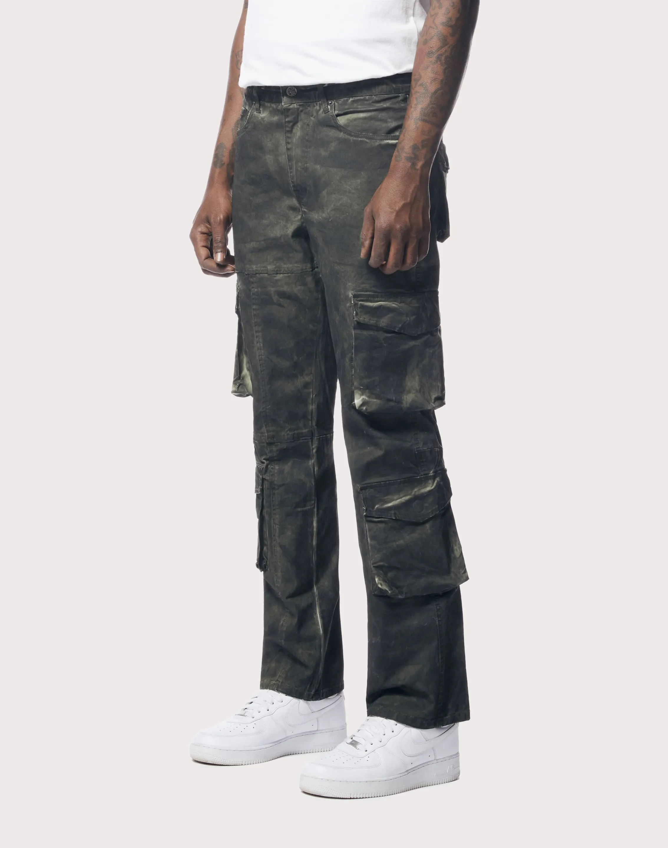 QuickDryingTech ElasticWaistband Grindhouse Multi Cargo Twill Pants