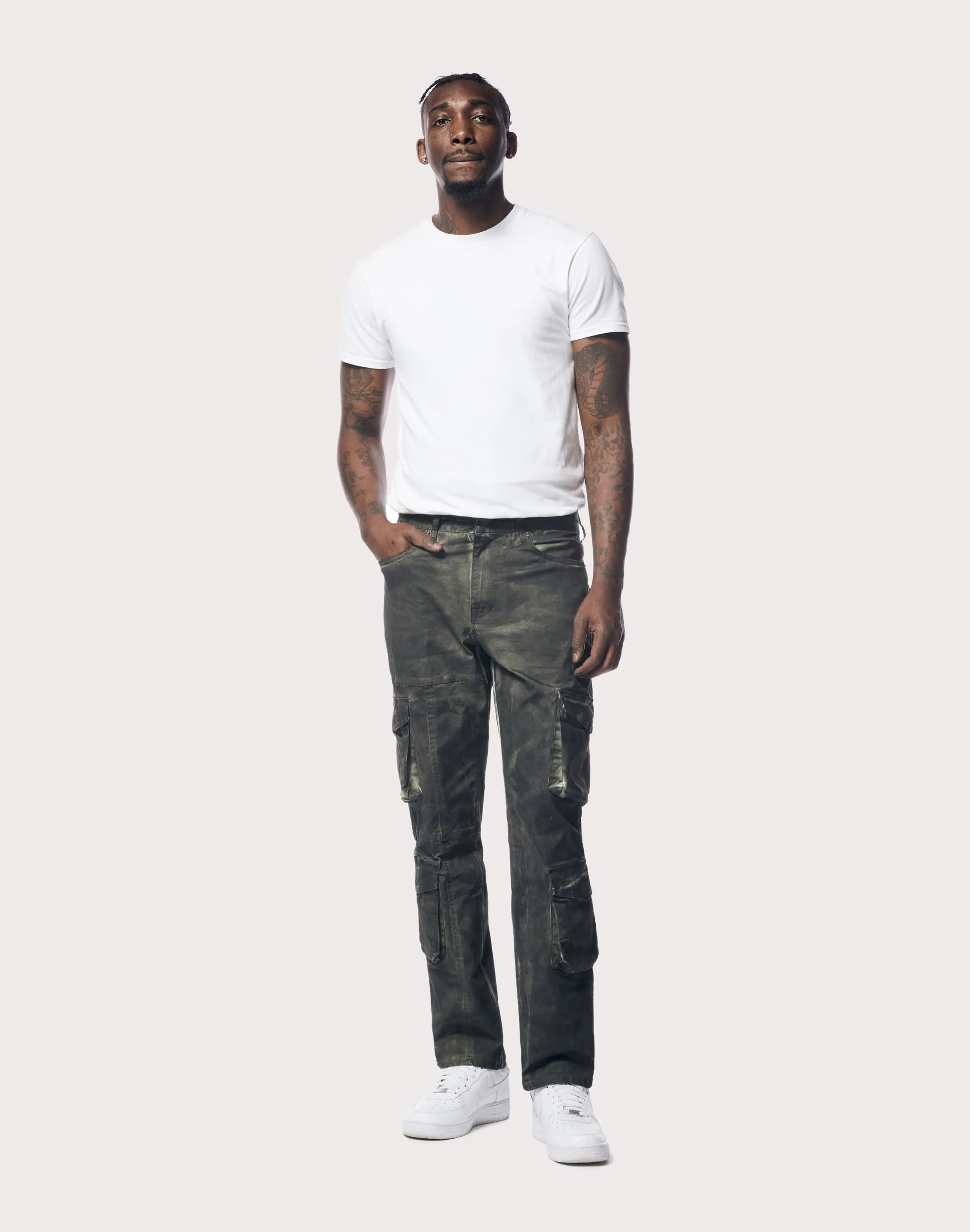 Grindhouse Multi Cargo Twill Pants TaglessNeckline Day Off