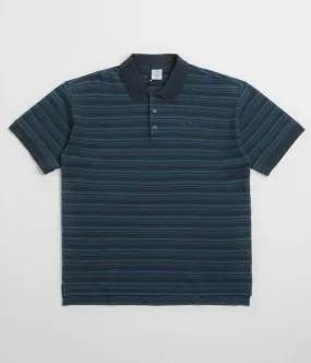 Polar Stripe Surf Polo Shirt - Neptune Blue Brunch Outfit Urban Fashion