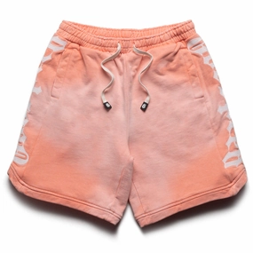 Godspeed New York Courtside Shorts - Orange Cream Low Maintenance Fabric Friction Reducing Lining