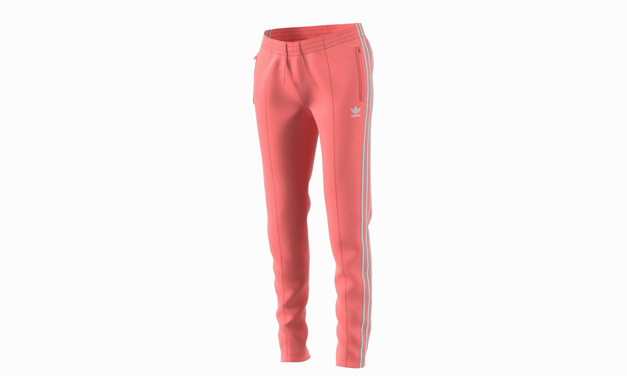 Thick Glow Superstar Track Pants "Tactile Rose / White"