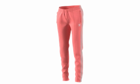 Durable Reinforced Edges FadeResistant Superstar Track Pants "Tactile Rose / White"