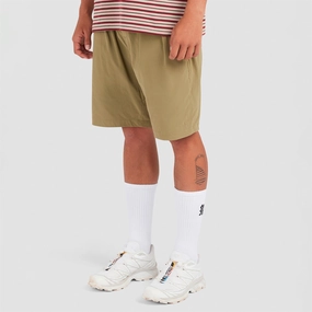 Recycled Greenskeeper Shorts Olive Relaxed Vibe Multi Pocket System