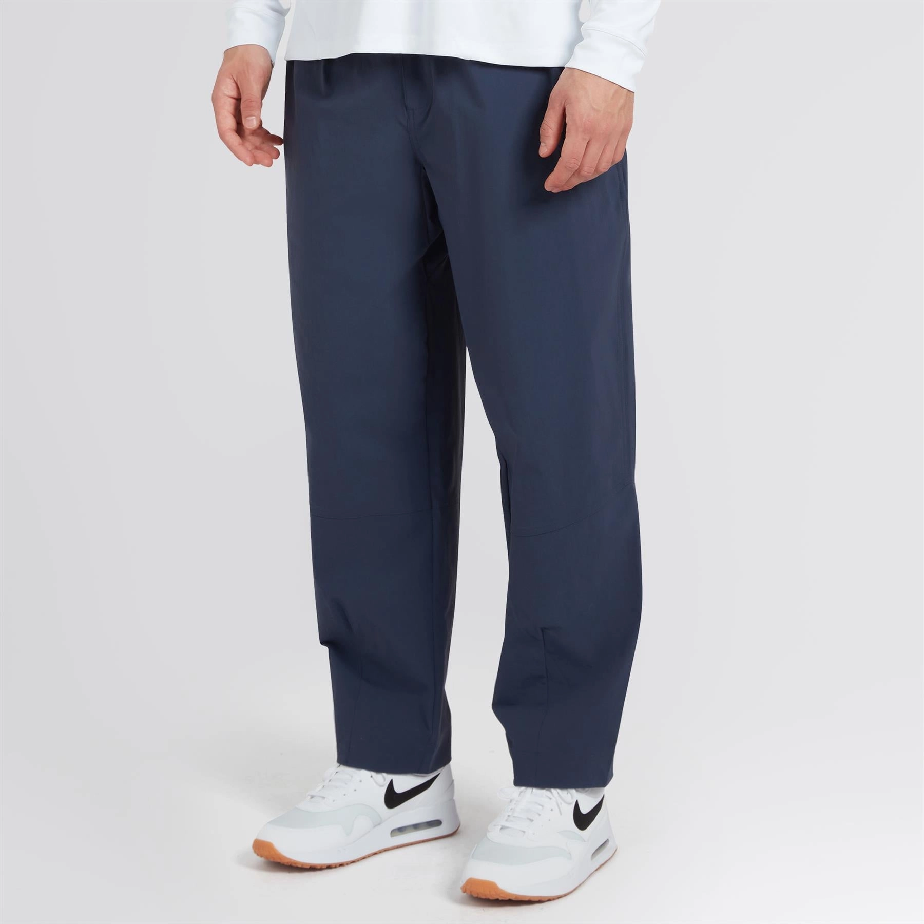 Recycled Greenskeeper Trousers Navy StainResistantCoating Flexible Use