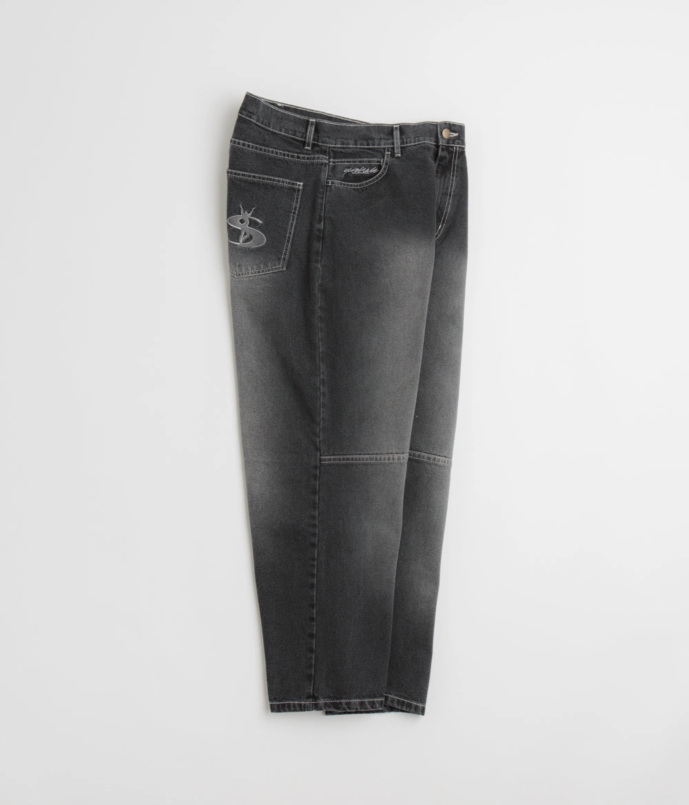 Yardsale Phantasy Panel Jeans - Black / Faded Core Ease Weather Flex