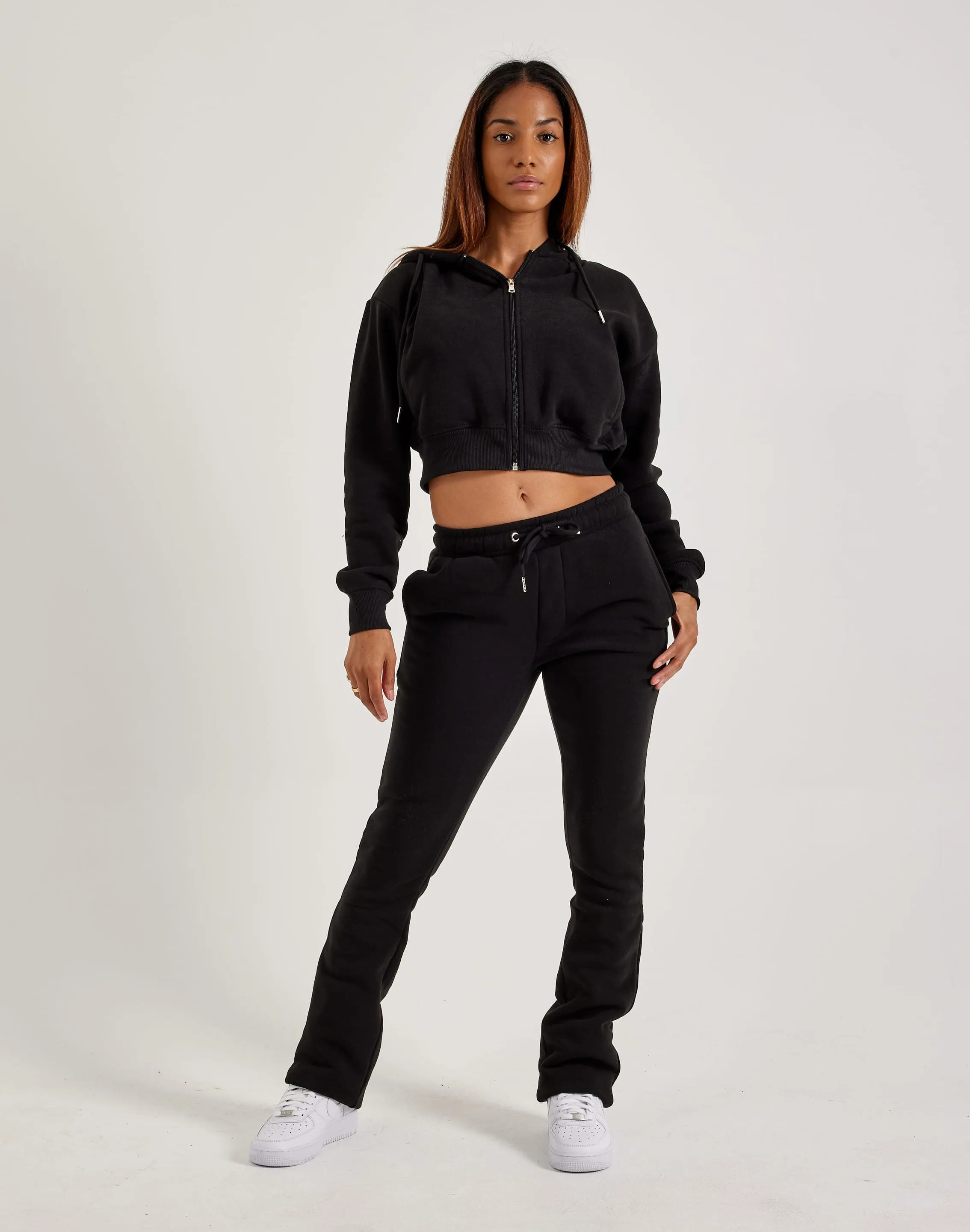 Red Fox Full-Zip Hoodie Matte Fit Spark Mood