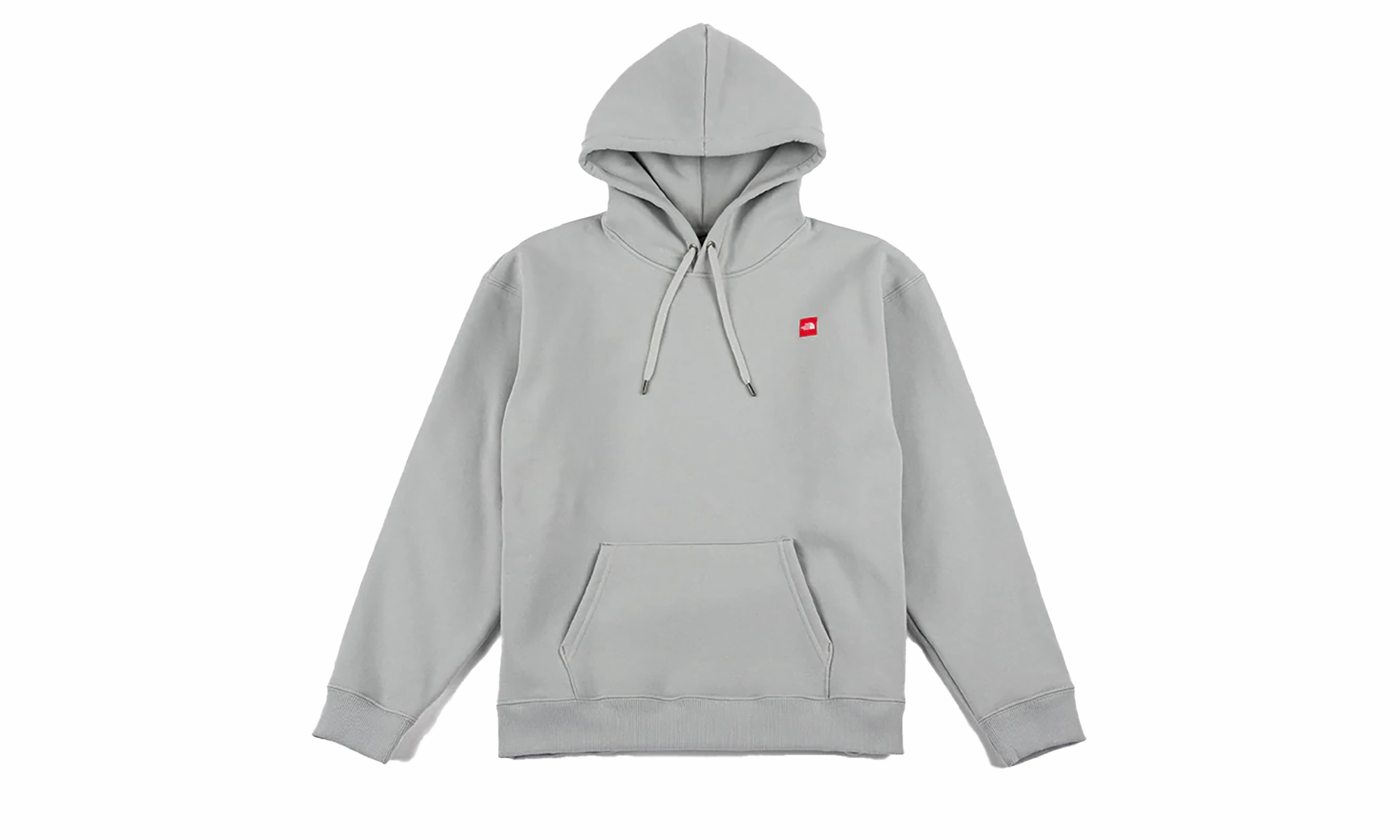 Red Box Everest Heavyweight Hoodie "High Rise Grey"