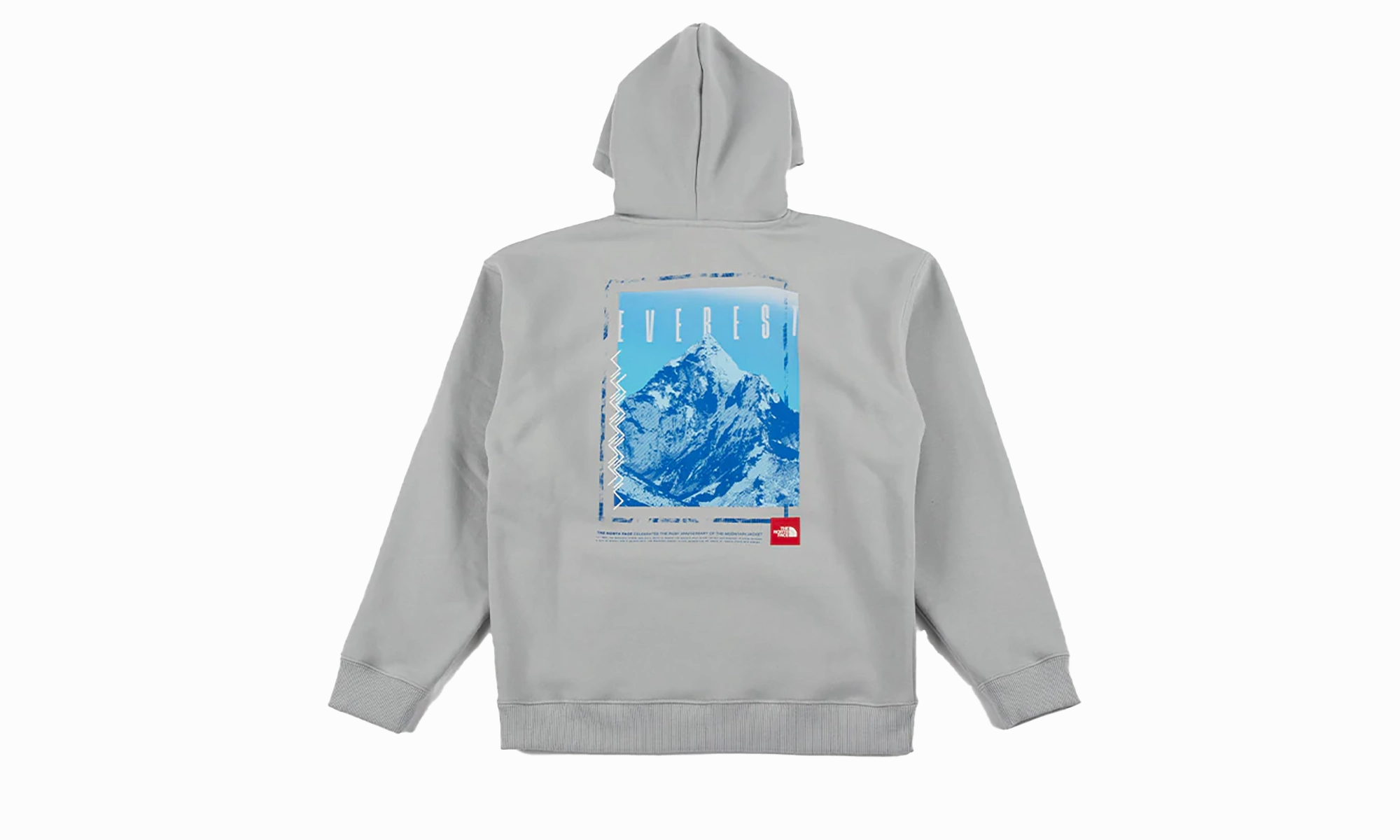 Red Box Everest Heavyweight Hoodie "High Rise Grey"
