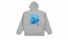 Red Box Everest Heavyweight Hoodie "High Rise Grey"