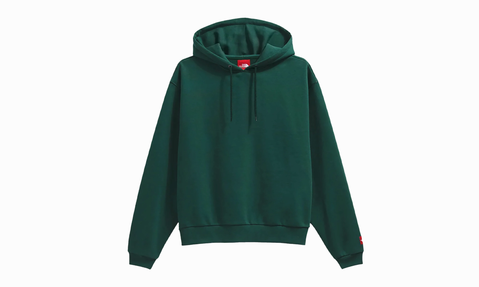 Red Box Pullover Hoodie "Forest Green"