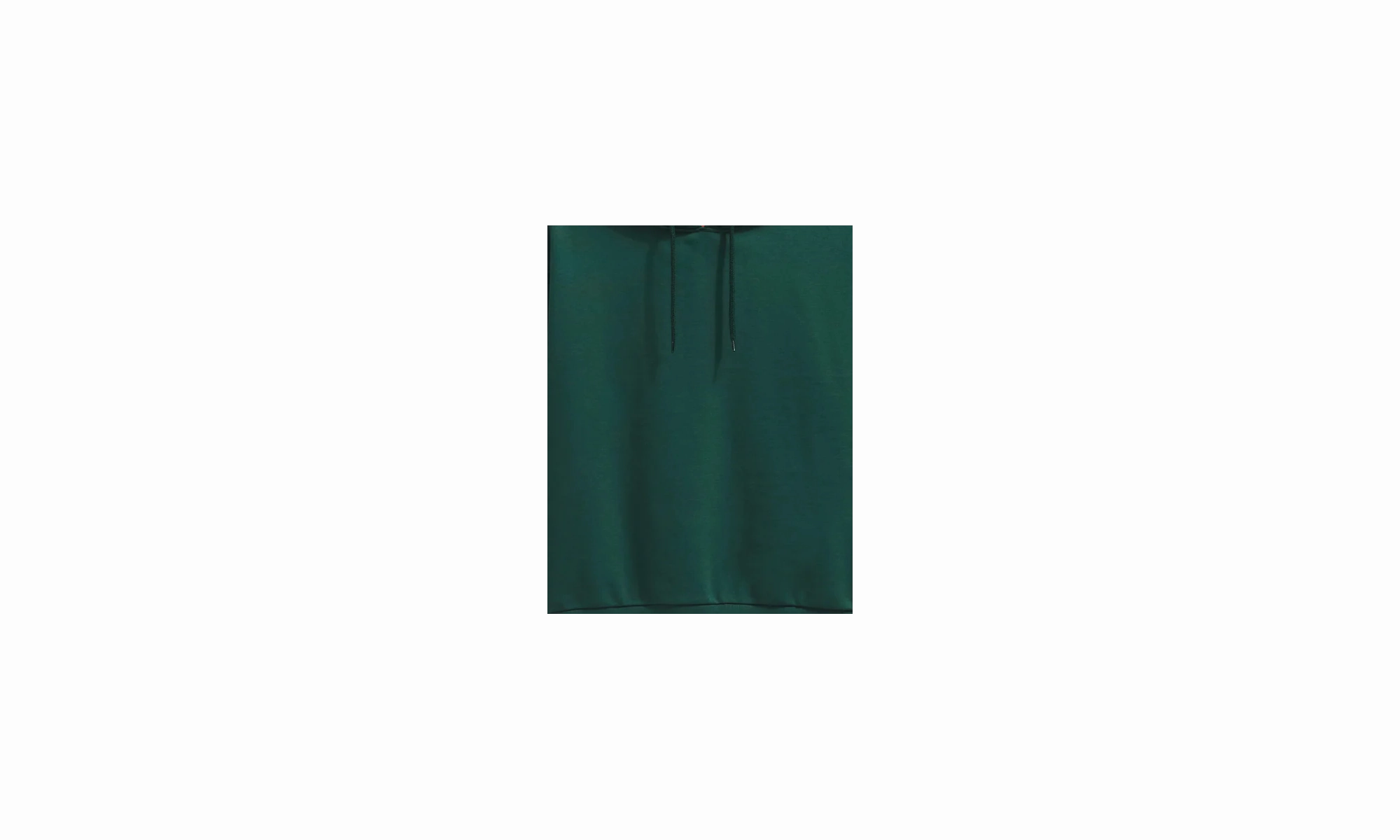 Red Box Pullover Hoodie "Forest Green"