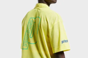 Reebok Prince Polo Shirt (Stinger Yellow) Epic Glow Dense Fit