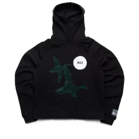 Caribbean style Reese Cooper Ducks Hoodie - Black