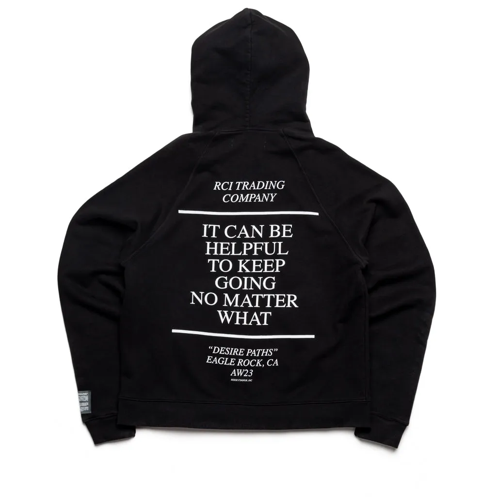 Quick Dry Material Reese Cooper Ducks Hoodie - Black