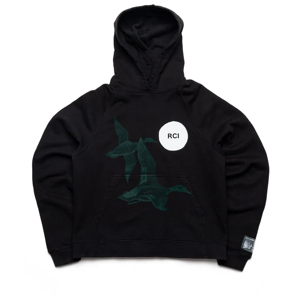 Caribbean style Reese Cooper Ducks Hoodie - Black