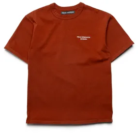 Reese Cooper Field Research Tee - Burnt Orange Unique