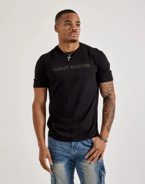 Armani Exchange Outline Tee Myth Glow NonBindingEdges