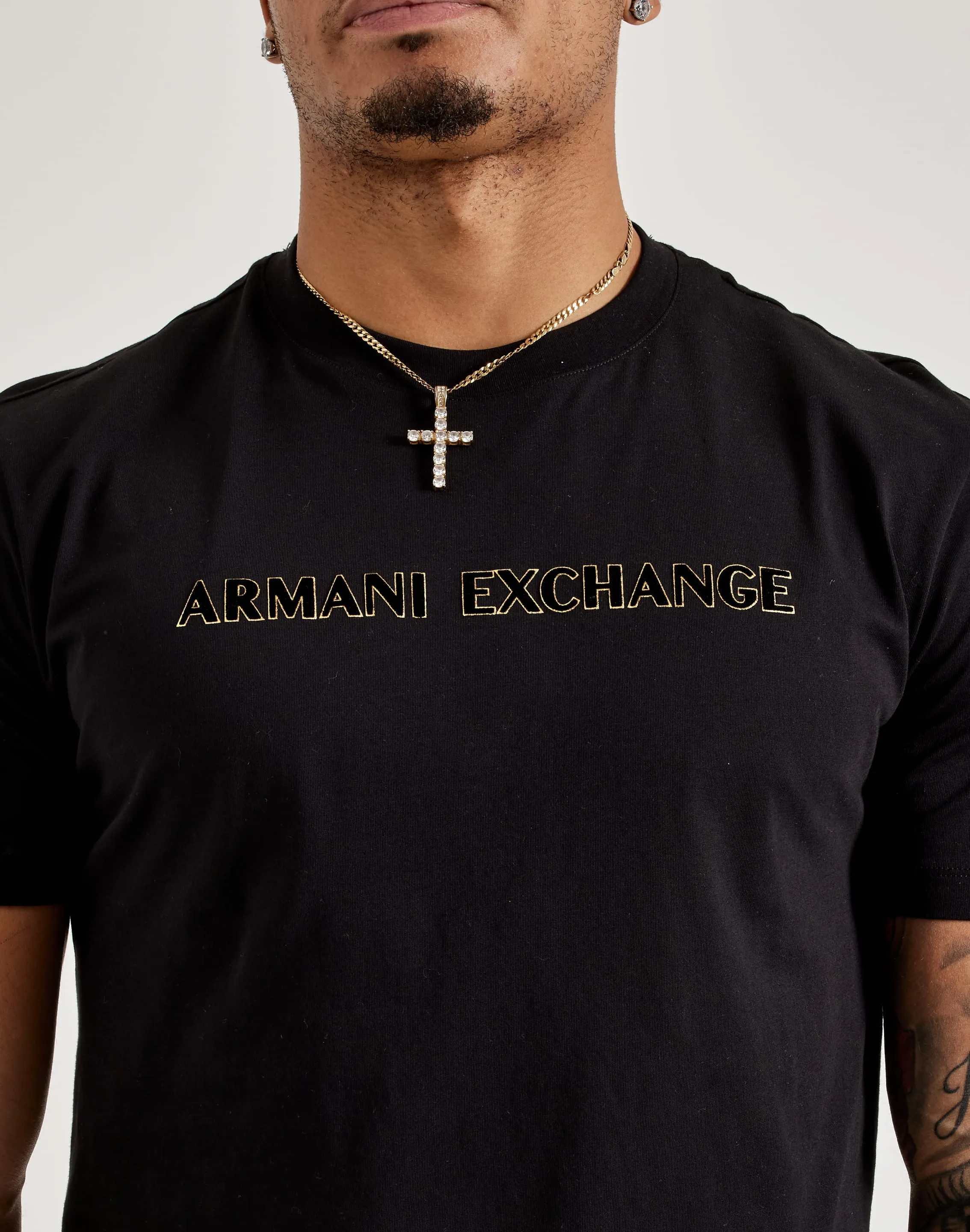 Armani Exchange Outline Tee Road Look