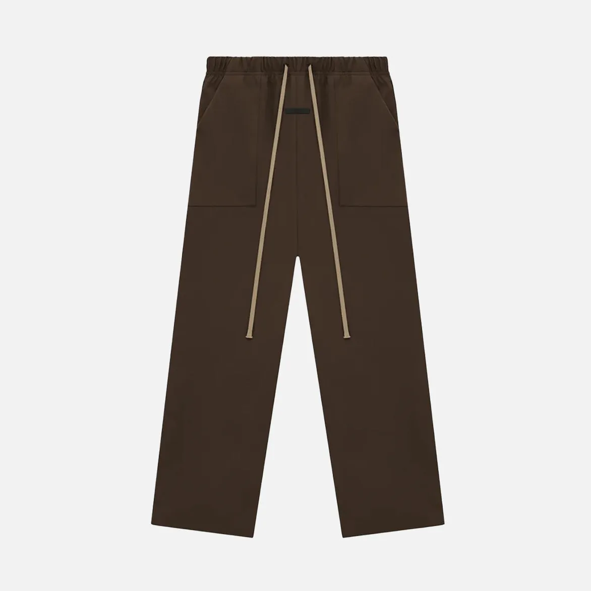 ESSENTIALS BONDED NYLON UTILITY PANT - BROWN Gentle Glow QuickDryMaterial