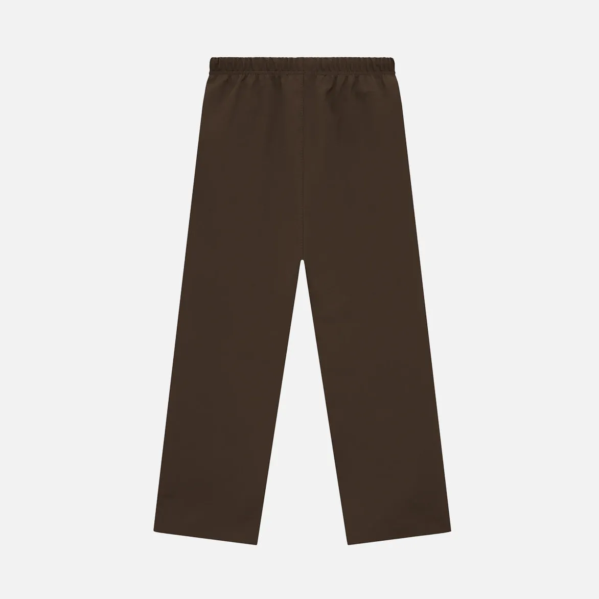 ESSENTIALS BONDED NYLON UTILITY PANT - BROWN ElasticFree Cultural Fit