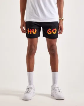 Hugo Flames Shorts AirflowOptimized FadeResistantDye