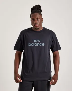 New Balance Relaxed Linear Logo Tee WrinkleFree Material