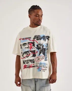 Paradise Lost Fear Don't Live Tee BiasCut Trims