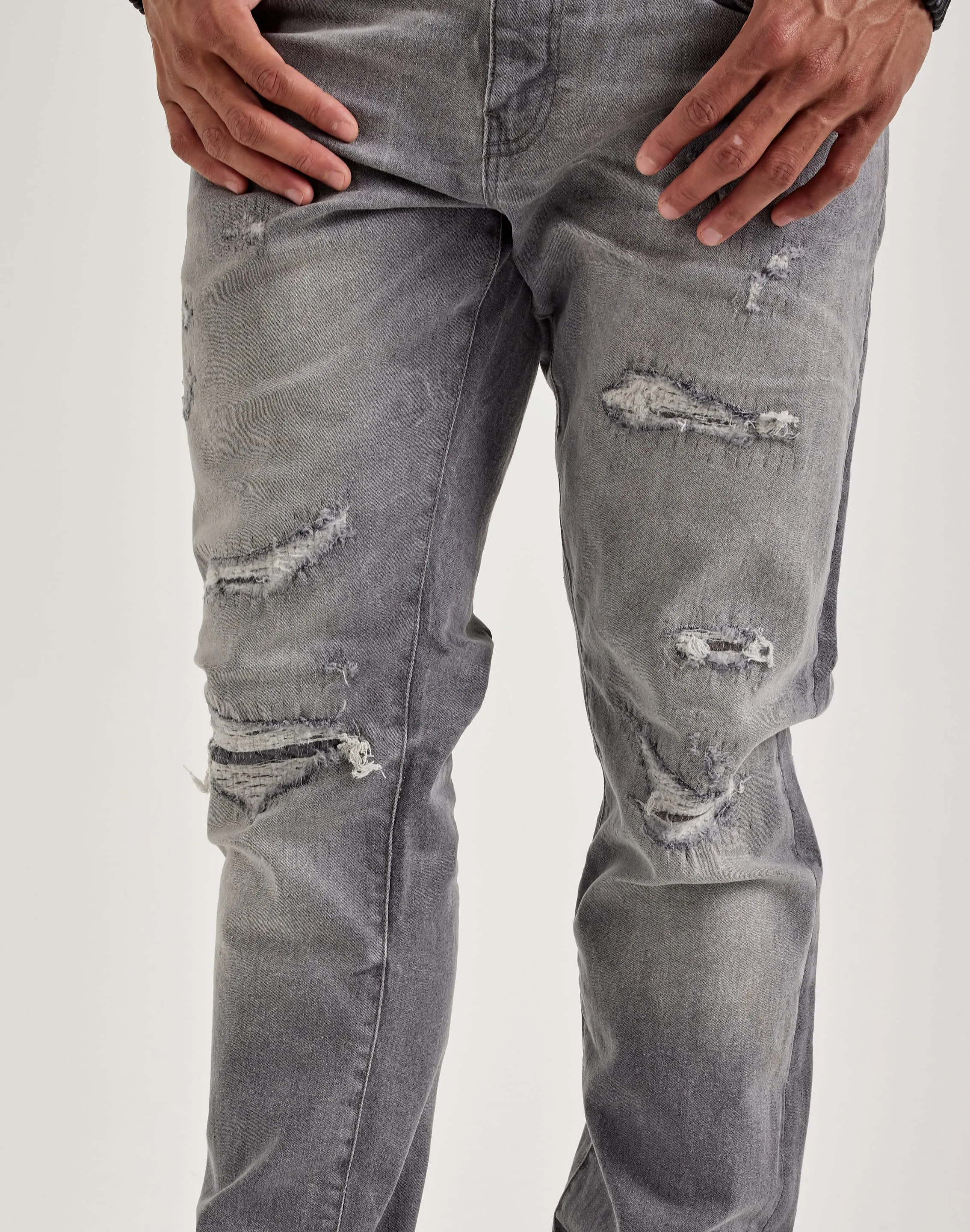 Glam Night Sea Fit Jordan Craig Collins Straight Jeans