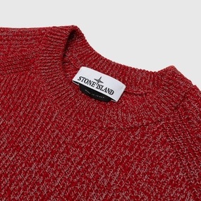 REFLECTIVE CREW NECK SWEATER