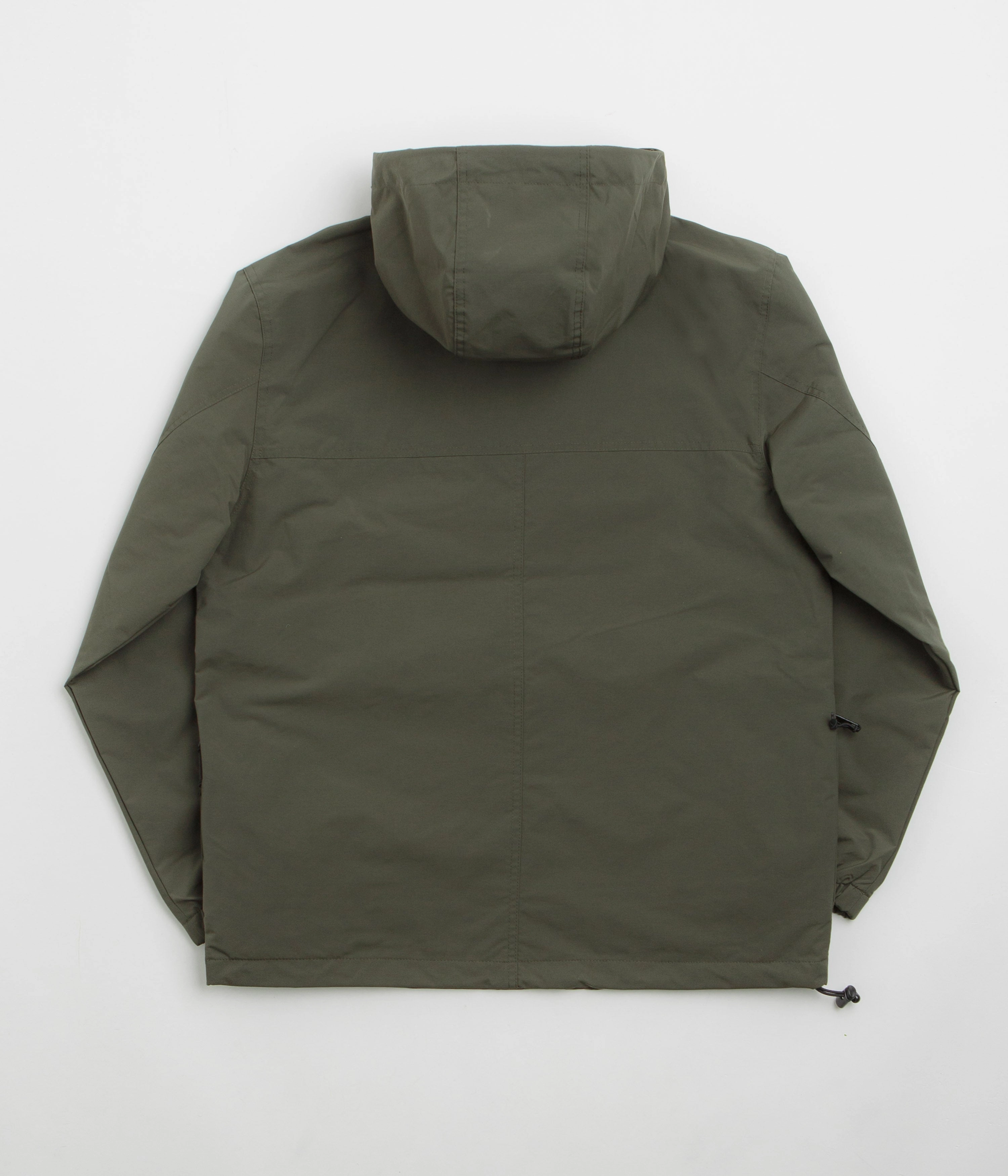 Carhartt Summer Windbreaker Pullover Jacket - Turtle / White Ventilated Back Panel Procedure