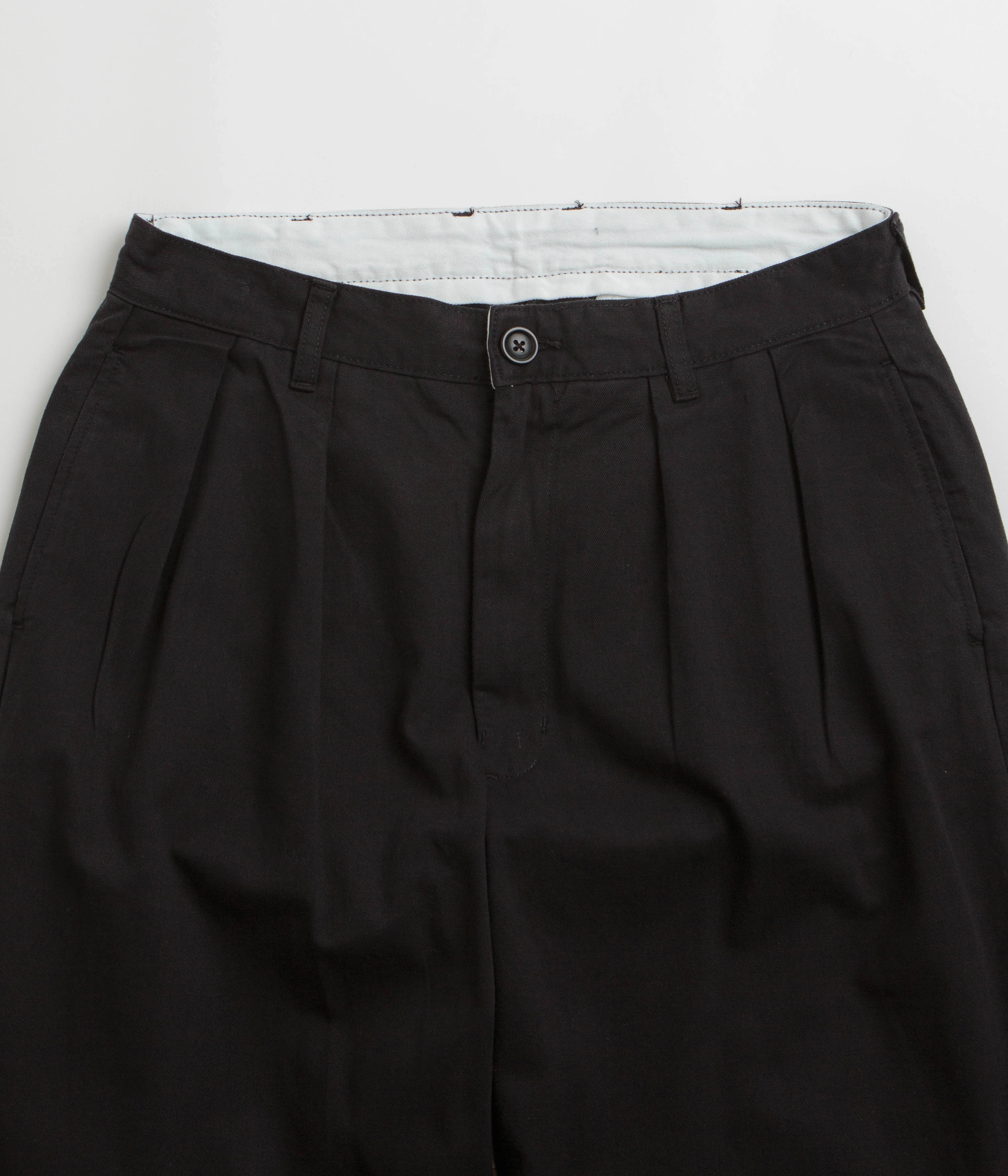 Service Works Drill Part Timer Pants - Black Lightweight Fabric Sporty Style