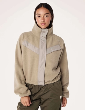 Shelter Sherpa Jacket - Oxford Tan Durable Outer Shell Durable Zipper