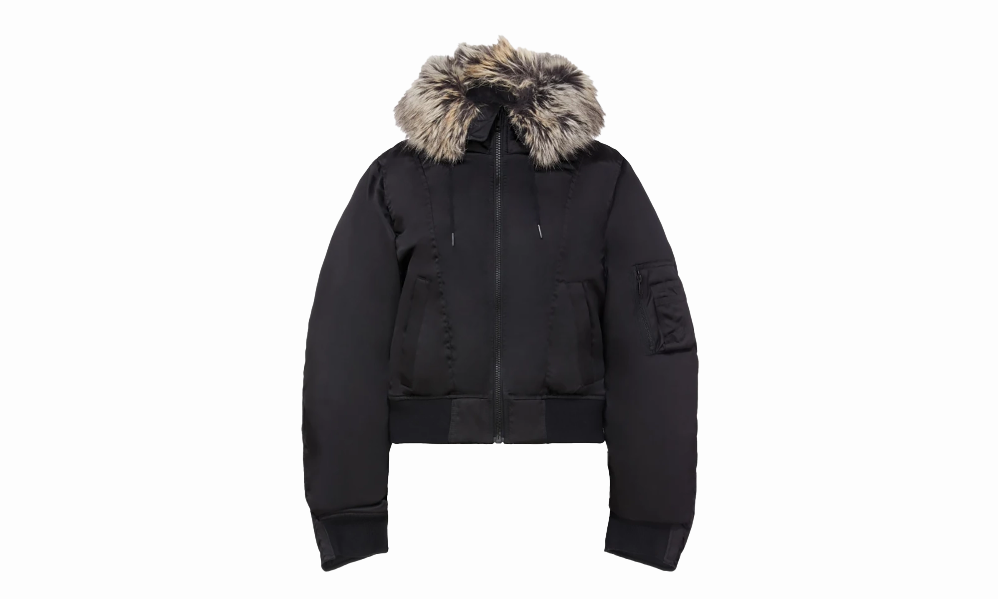 Conscious Core FadeResistant Dye Fur Bomber WMNS "Black"