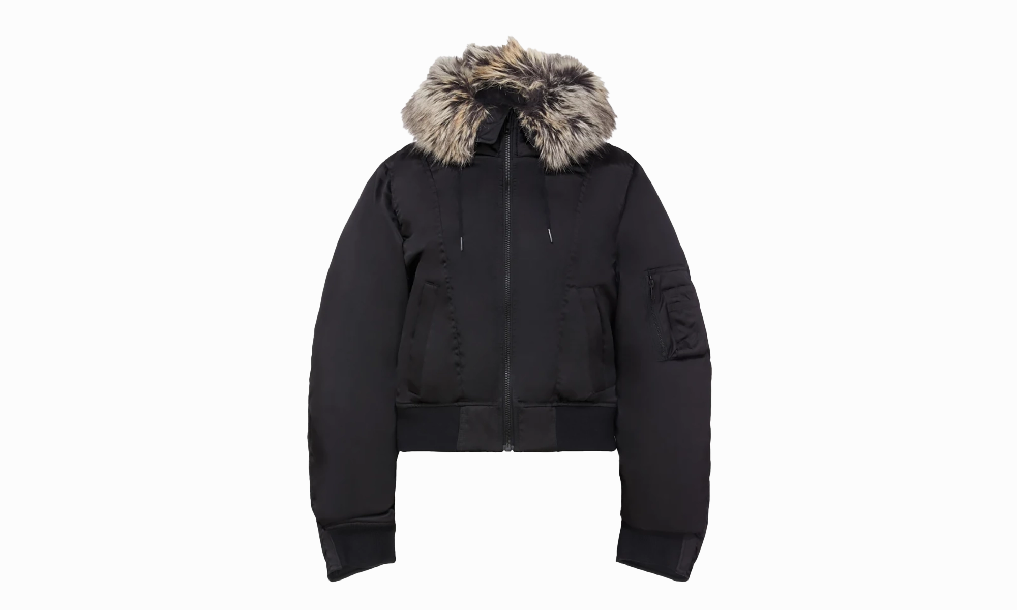 Vintage Soul Work Ready Fur Bomber WMNS "Black"