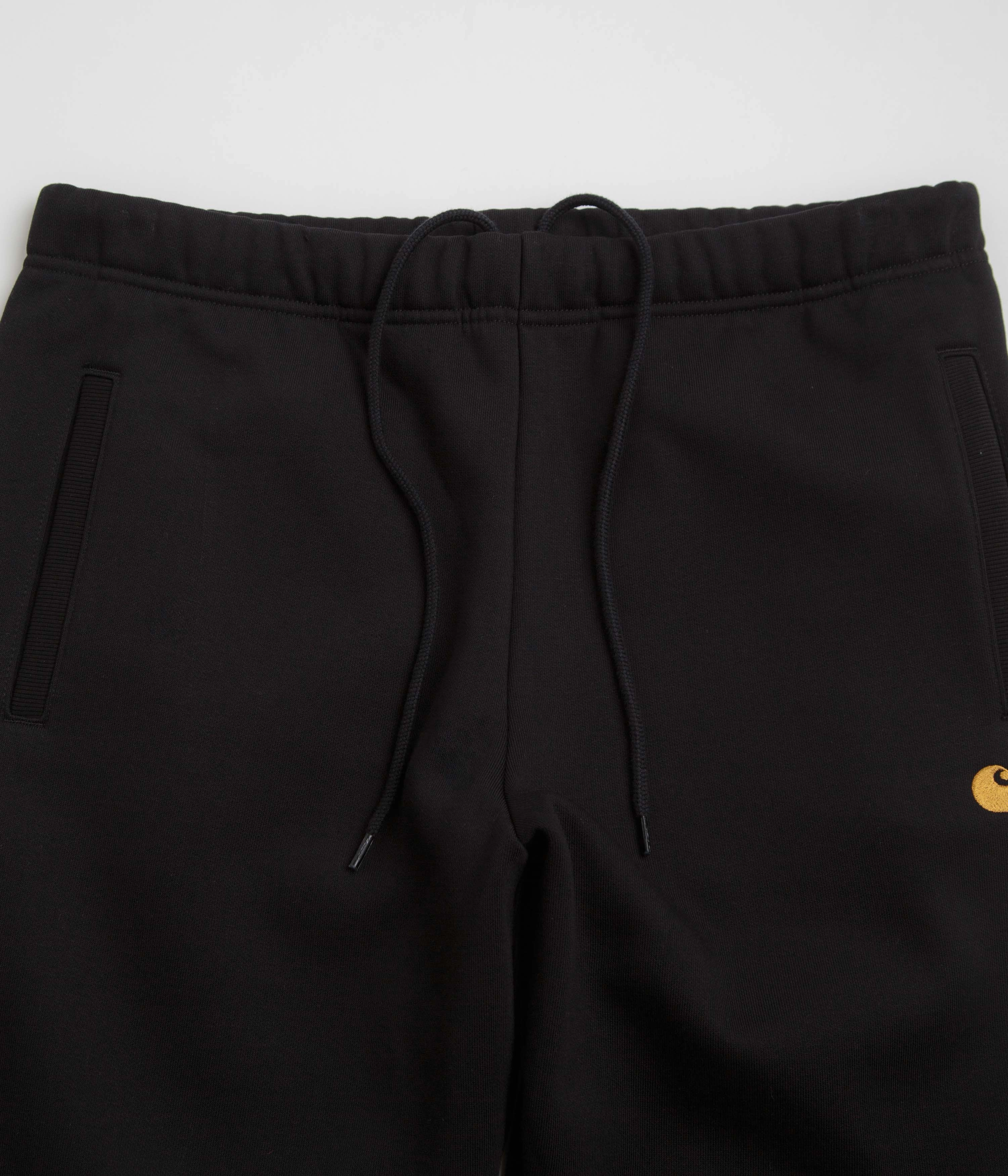 HeatRegulatingLining Carhartt Chase Sweatpants - Black / Gold