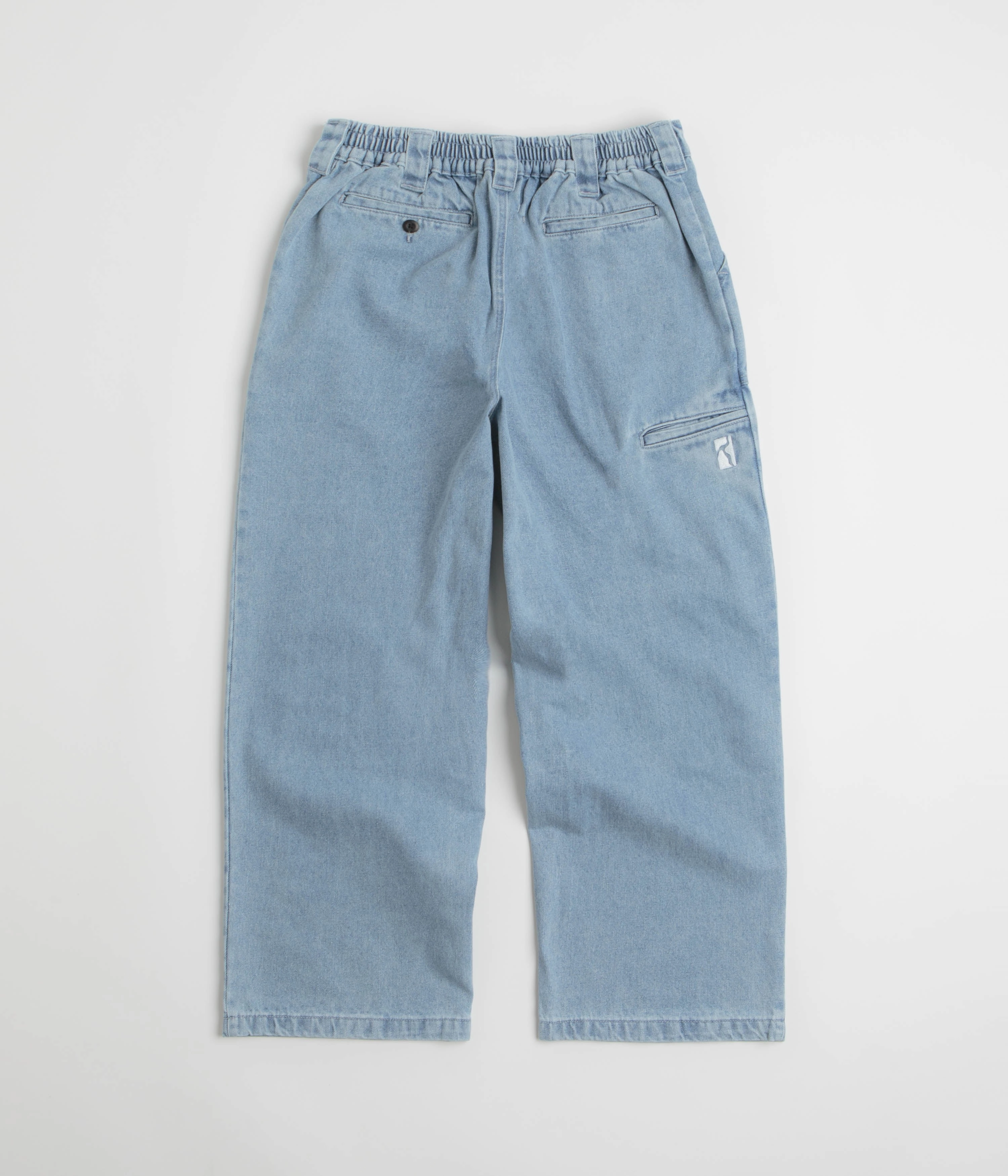 Poetic Collective Painter Pants - Light Blue Denim Quick drying material