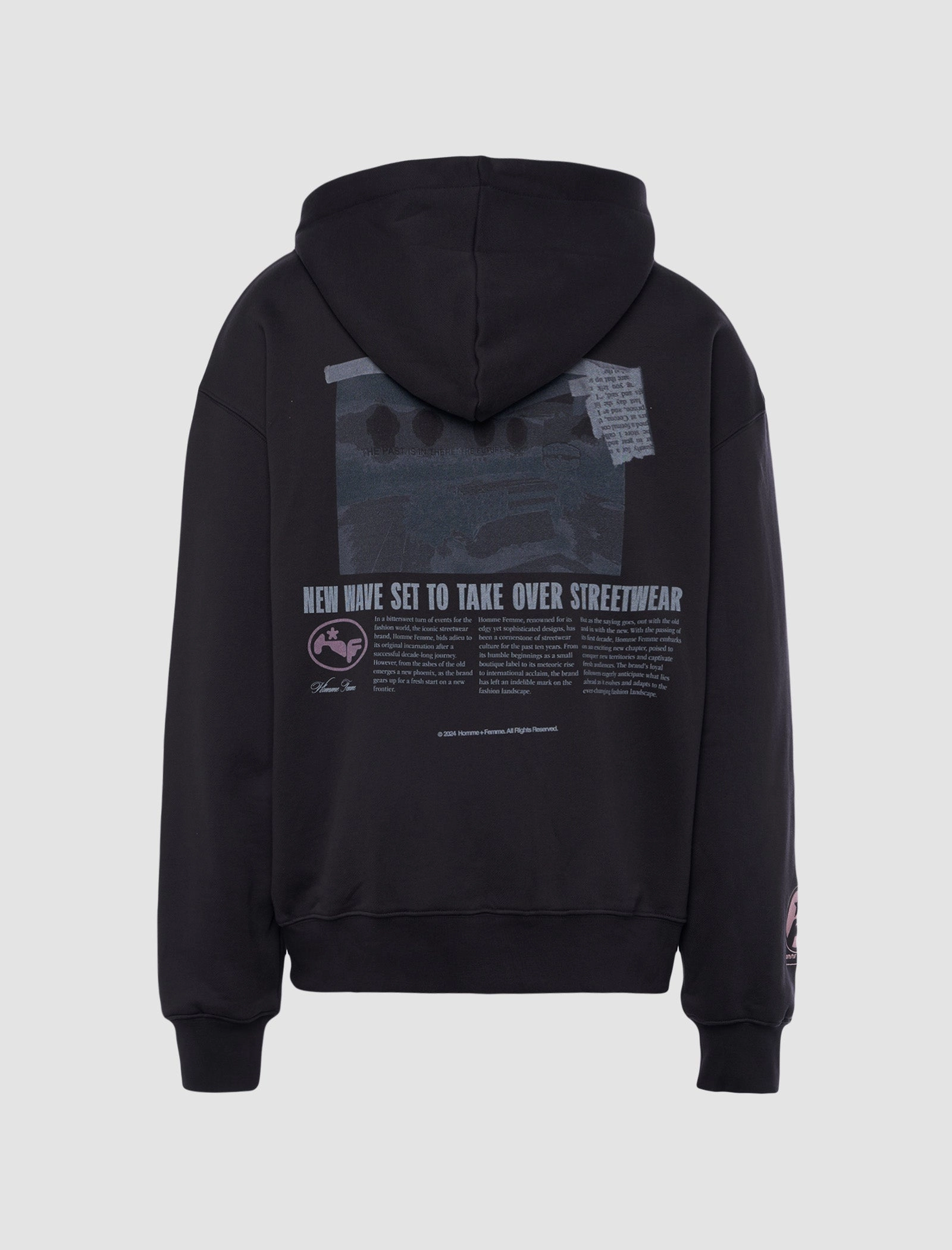 RANSOM ZIP HOODIE Subtle Design Detail