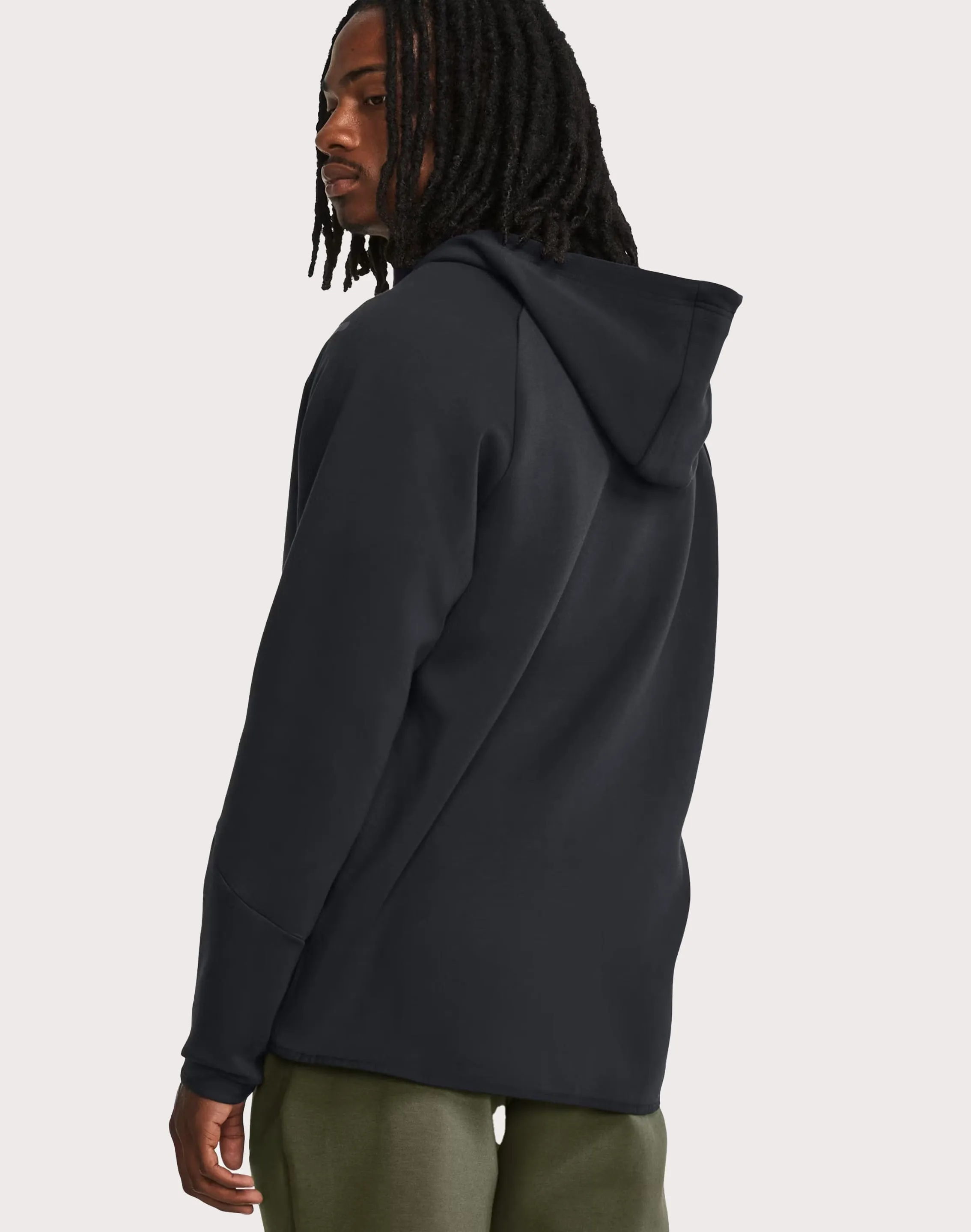 Under Armour Unstoppable Full-Zip Hoodie Youth Glow Luxury Core