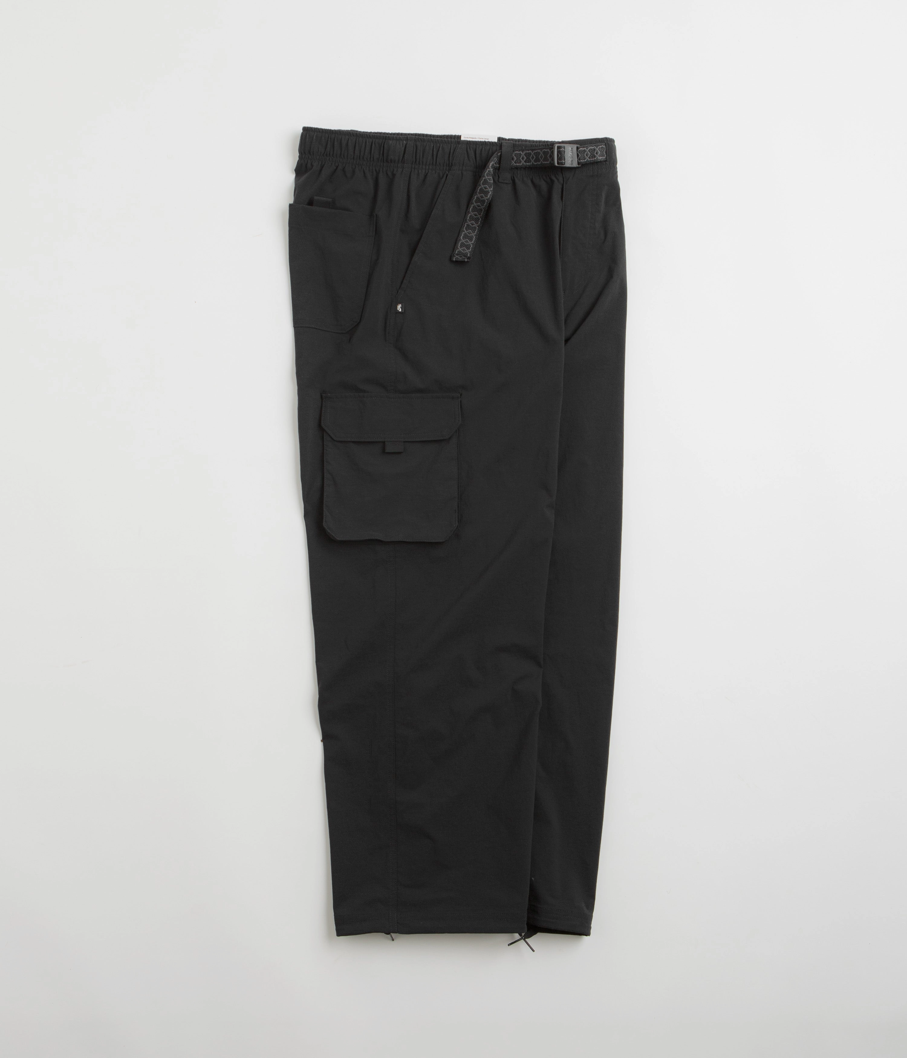 ReinforcedHemline Easy Care Fabric Nike SB Kearny Cargo Pants - Black / Black / White