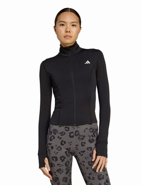 Optime Essentials Full-Zip Jacket - Black Rainy Day Formal Use