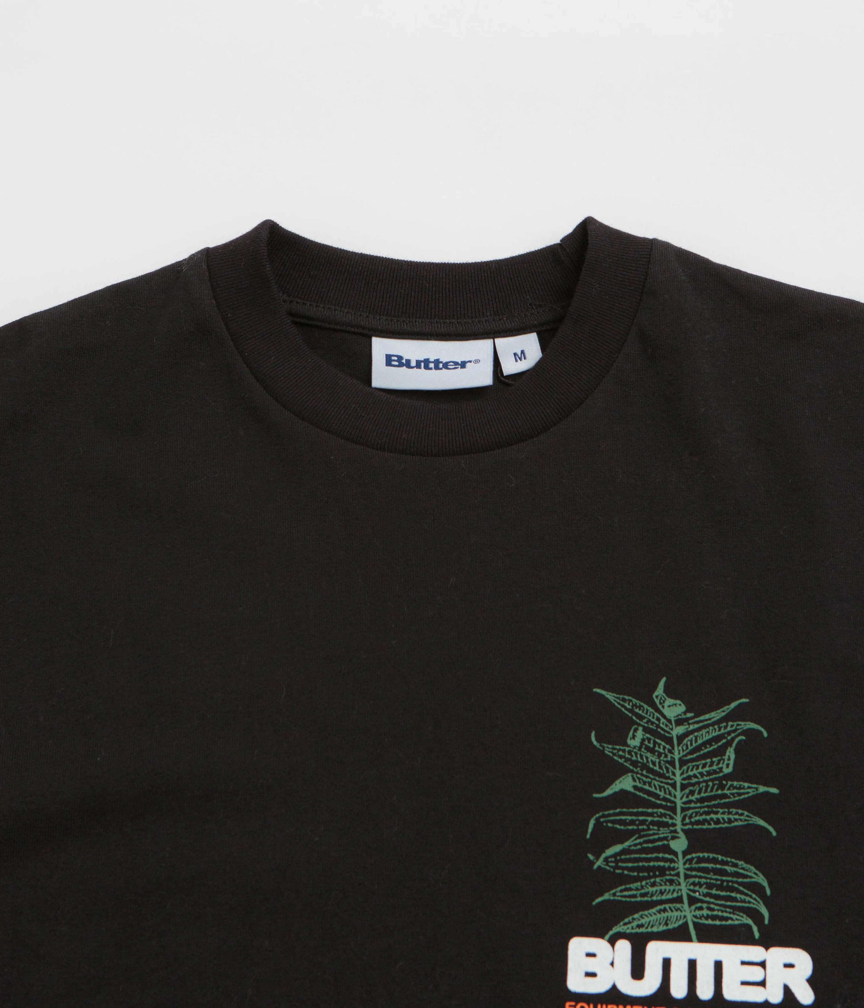 Butter Goods Earth T-Shirt - Black Fade Resistant