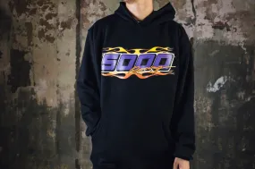 Lust Brand x Berth-Oh Hawk Hoodie ??5000 Racing Team?? Taped Neckline Moisture Management