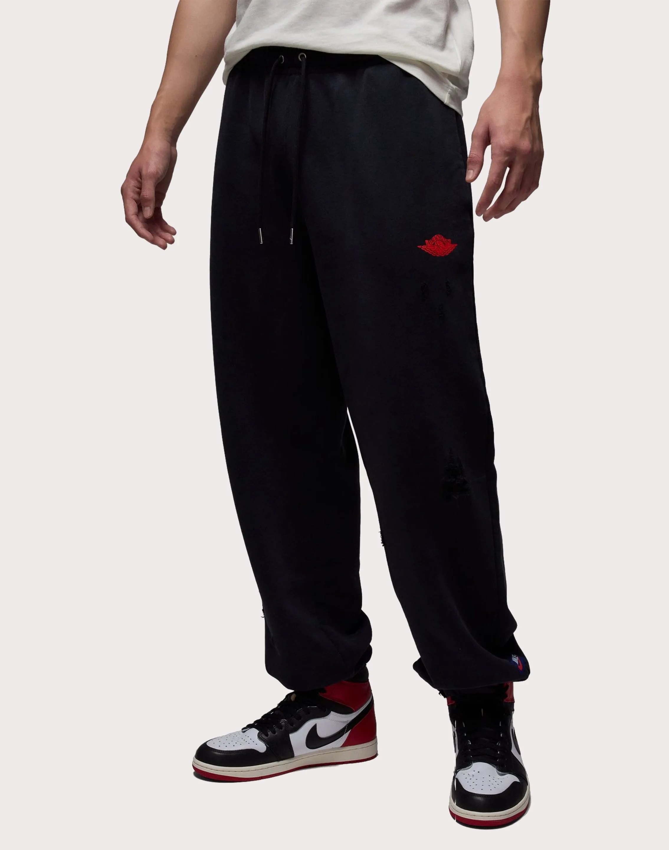 Flatlock stitching Adjustable Hem Jordan Rare Air Fleece Pants