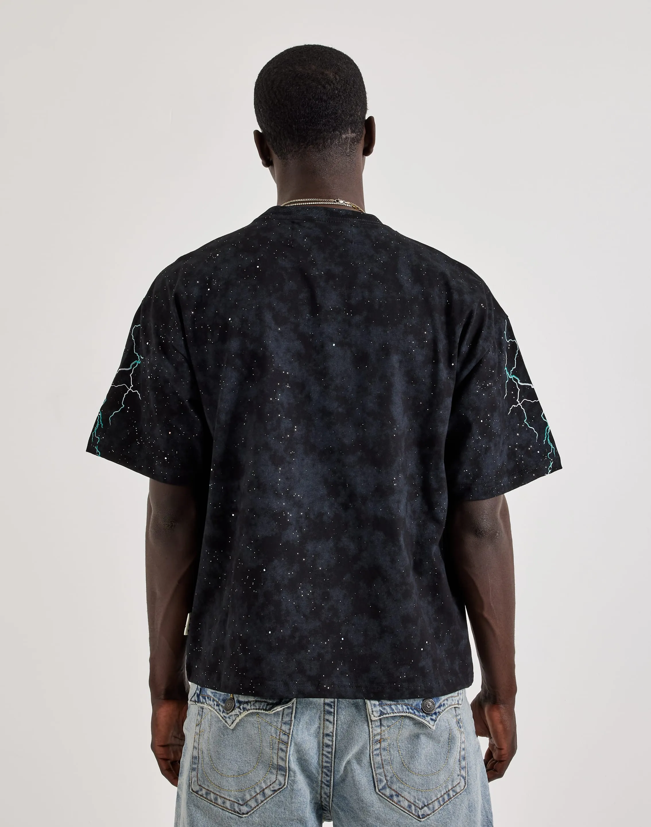 Romance Air Street Edge BKYS Skull Rider Cropped Tee